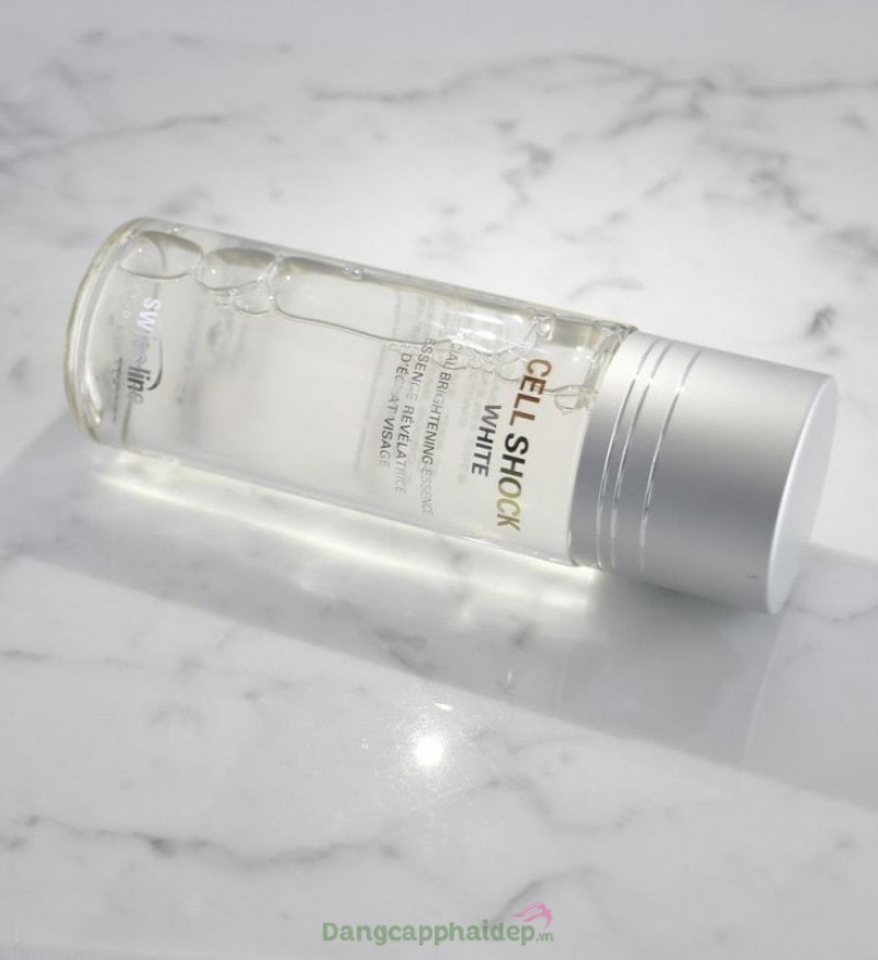 Tinh chất Swissline Cell Shock White Facial Brightening Essence dưỡng sáng da 500ml - MS 1810C