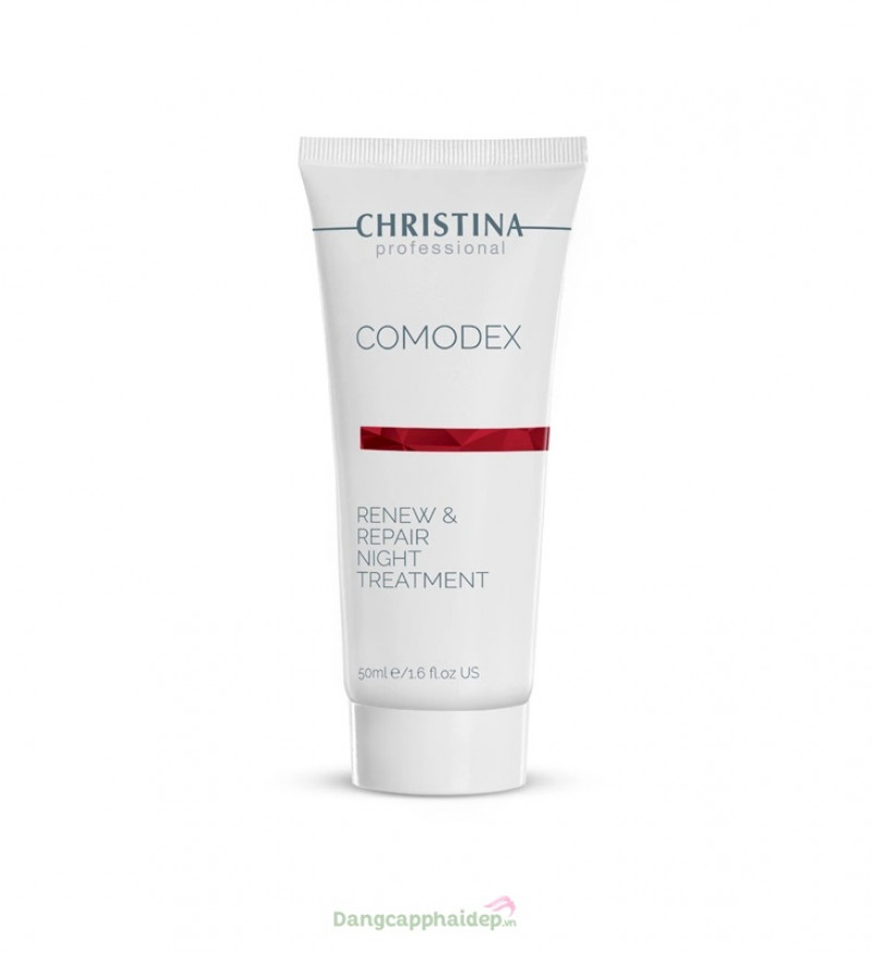 Kem dưỡng phục hồi ban đêm Christina Comodex Renew & Repair Night treatment 50ml cho da dầu mụn