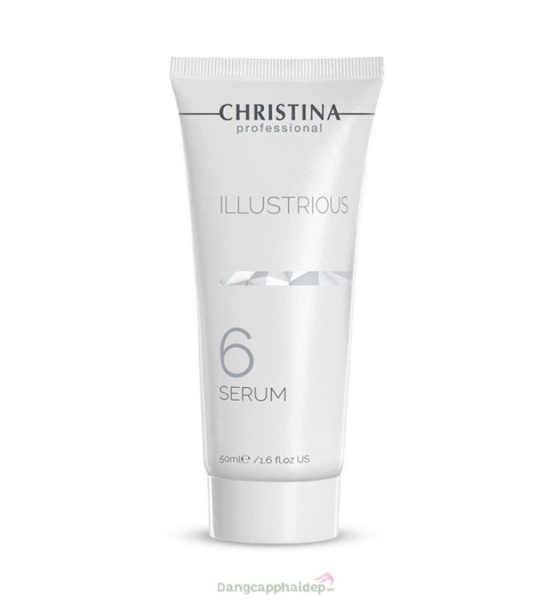 Tinh chất dưỡng sáng da mờ thâm nám Christina Illustrious 6 Serum tuýp 50ml