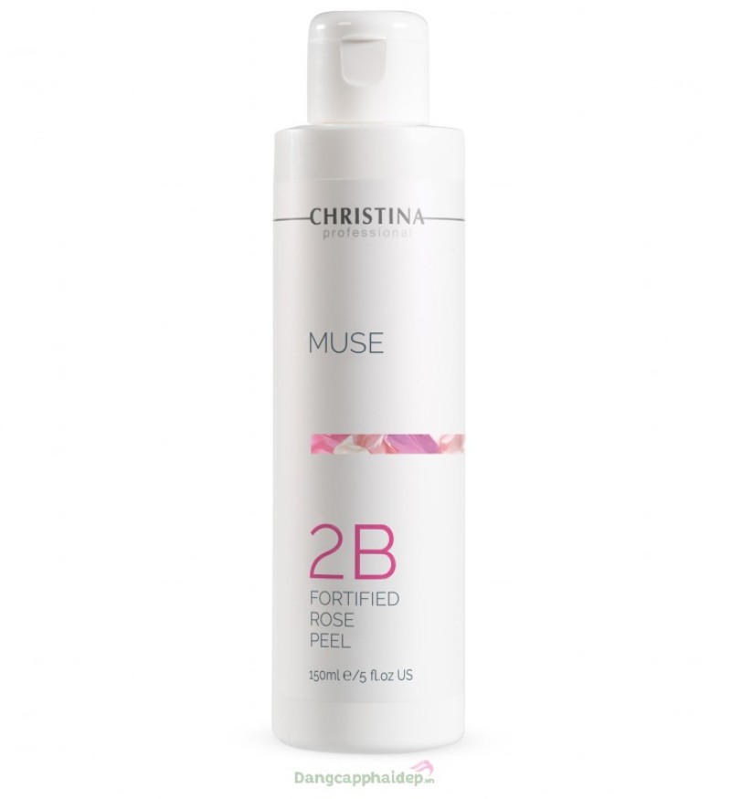 Mặt nạ Christina Muse 2B Fortified Rose Peel tái tạo và thải độc chuyên sâu cho da