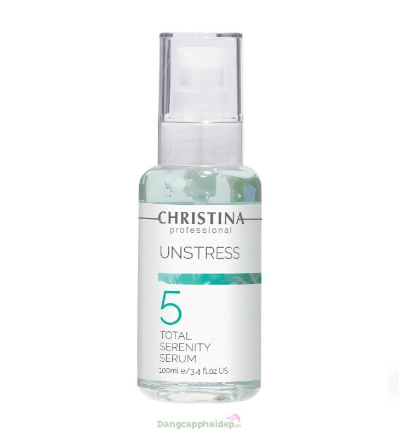 Tinh chất phục hồi da nhạy cảm Christina Unstress Total Serenity Serum 100ml