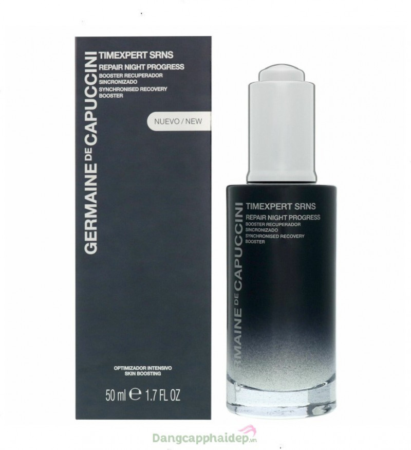 Tinh chất Germaine De Capuccini Timexpert SRNS Repair Night Progress ngăn ngừa lão hóa