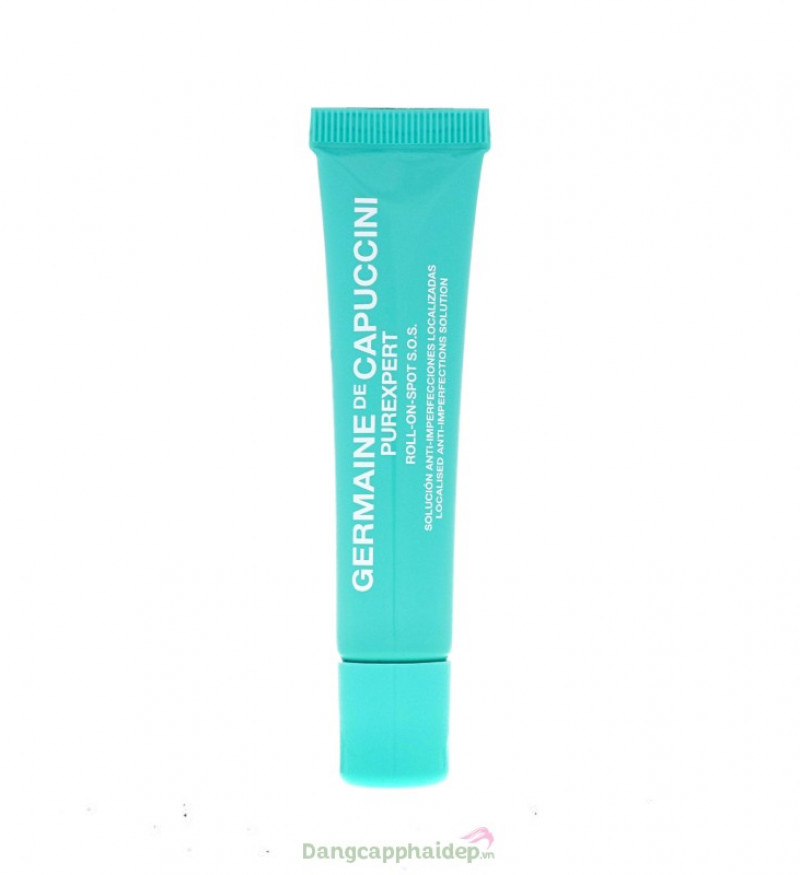 Tinh chất Germaine De Capuccini Purexpert Roll-on Spot SOS Solution giảm mụn ngừa viêm