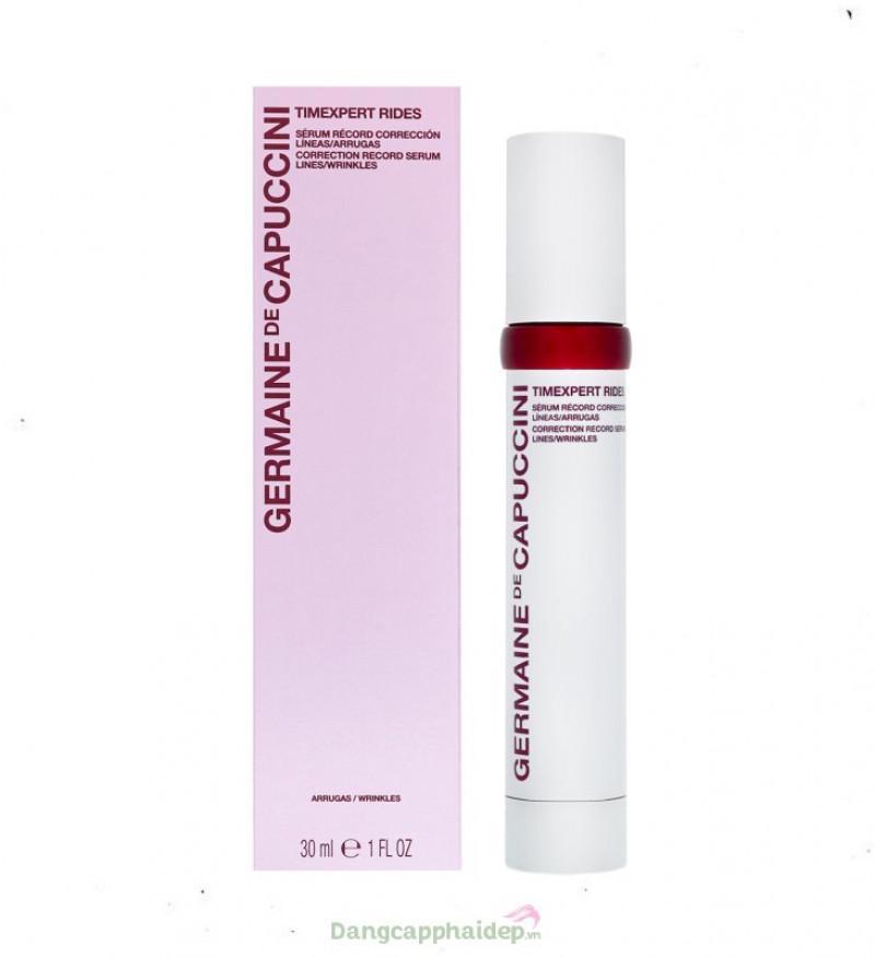 Tinh chất Germaine De Capuccini Timexpert Rides Correction Record Serum Lines Wrinkles giảm nếp nhăn