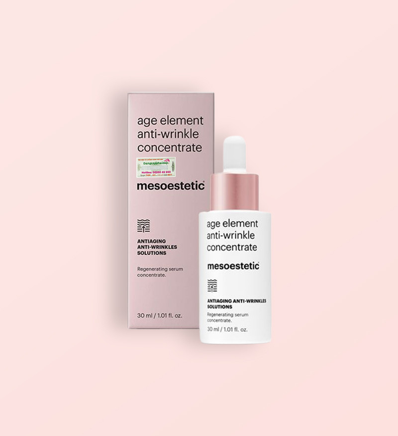 Tinh chất Mesoestetic Age Element Anti-wrinkle Concentrate tái tạo da căng mịn