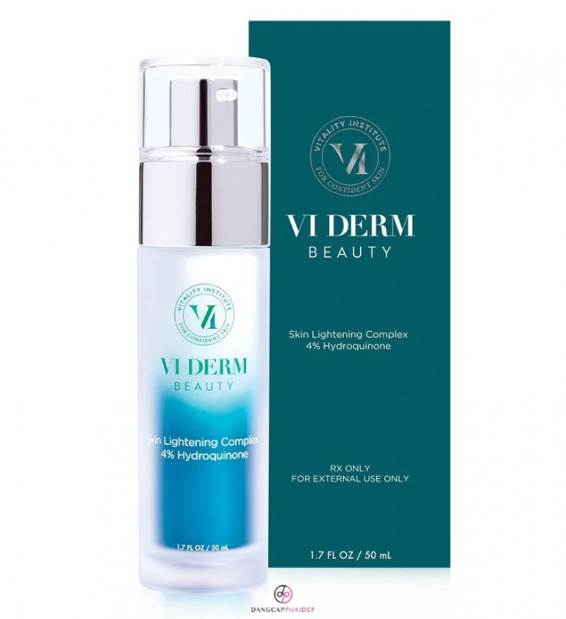 Kem dưỡng giảm nám sáng da VI Derm Skin Lightening Complex 4% Hydroquinone chai 50ml