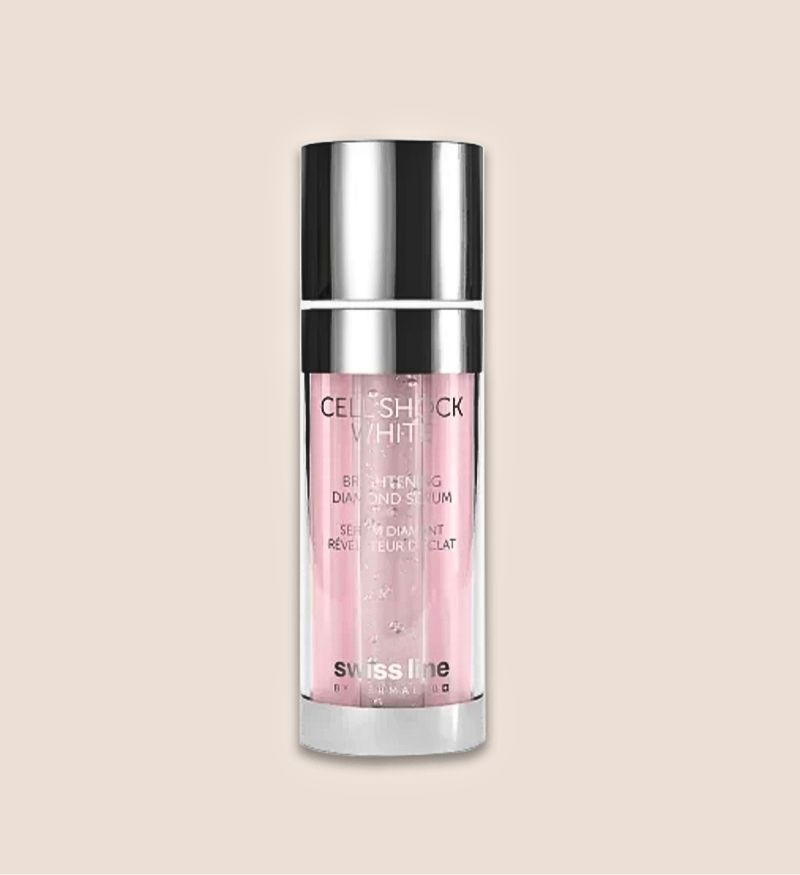 Tinh chất làm trắng da Swissline Cell Shock White Brightening Diamond Serum 2x35ml - MS 1812C