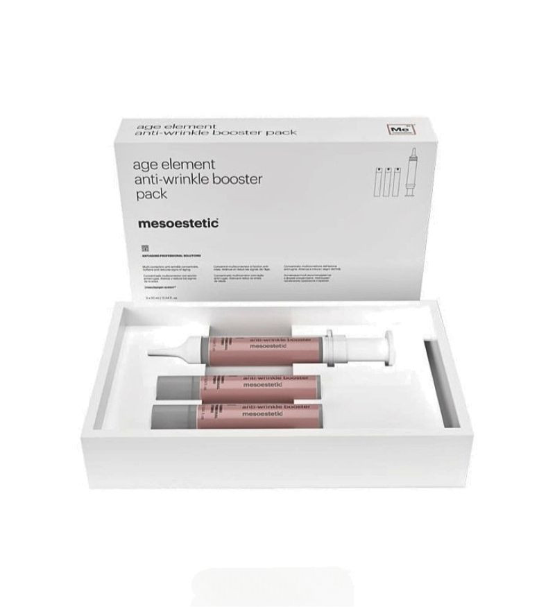 Tinh chất giảm nhăn, làm mịn da Mesoestetic Age Element Anti-wrinkle 3x10ml