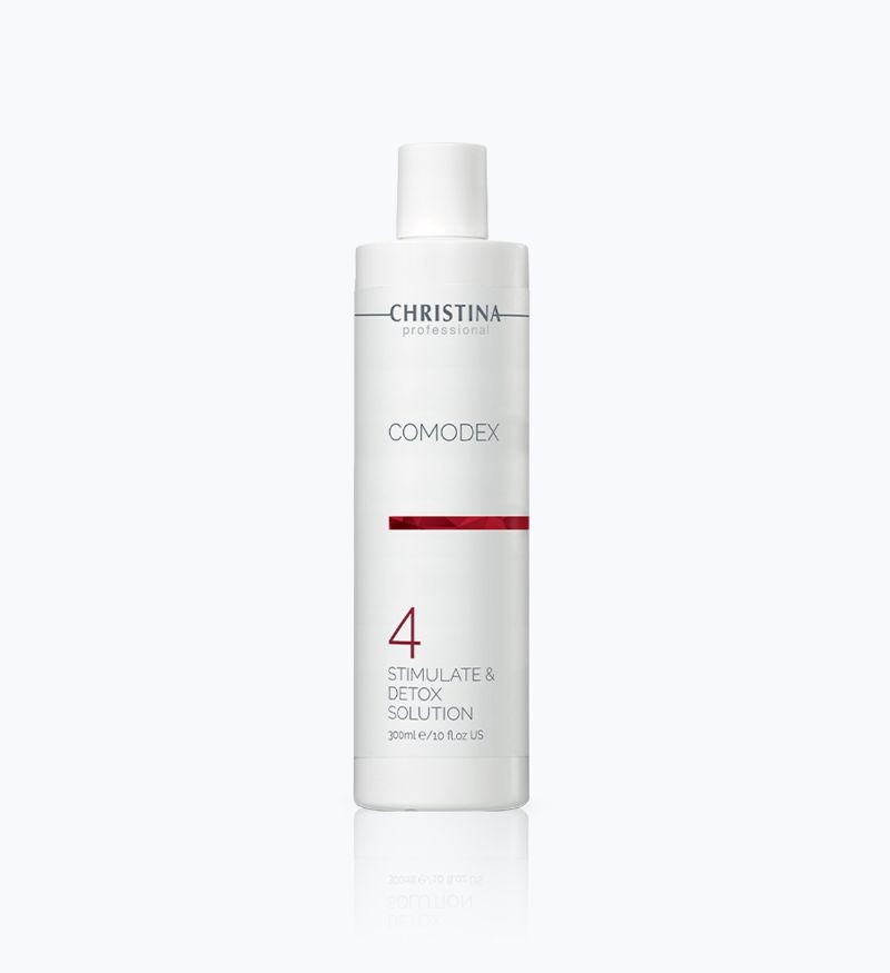 Dung dịch tái tạo và thải độc da Christina Comodex 4 Stimulate & Detox Solution 300ml