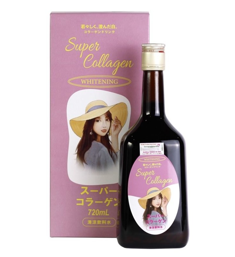 Nước uống collagen Super Collagen Nhật Bản đẹp dáng sáng da 720ml