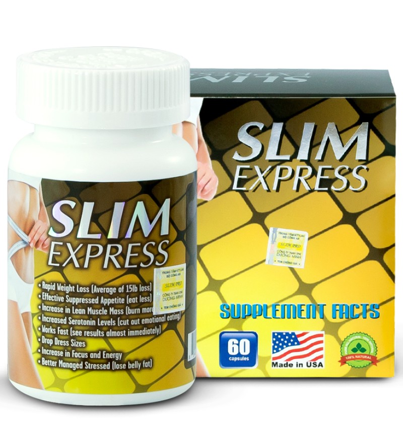 Viên uống giảm cân Slim Express 60 viên