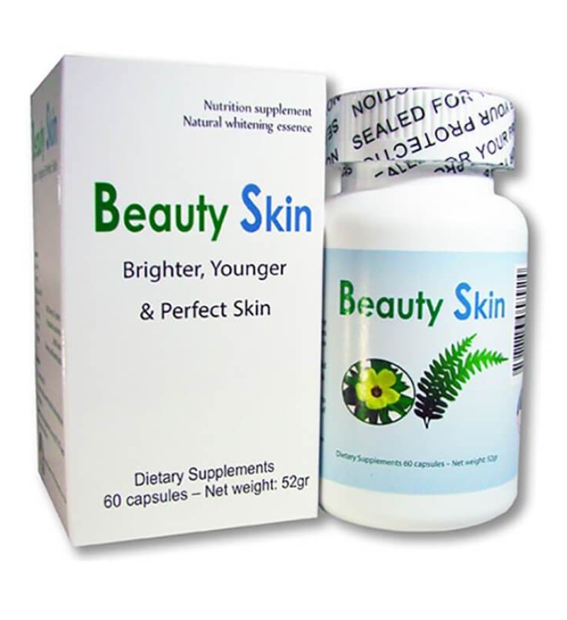 Viên uống trắng da Beauty Skin hộp 60 viên