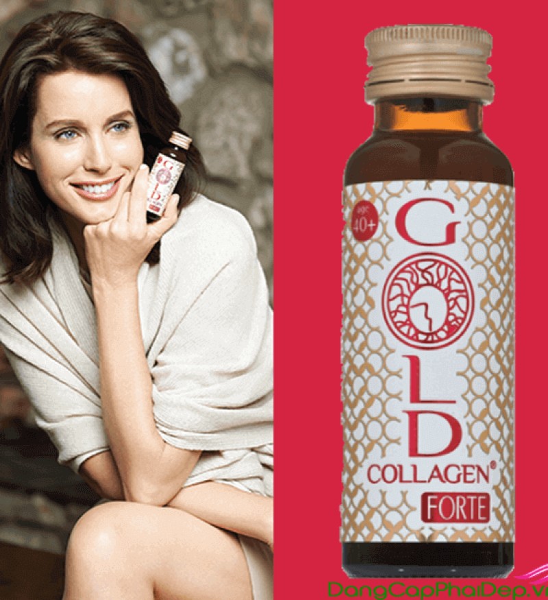 Nước Uống Gold Collagen Forte – Sở Hữu Làn Da Tươi Trẻ Ở Tuổi 40+