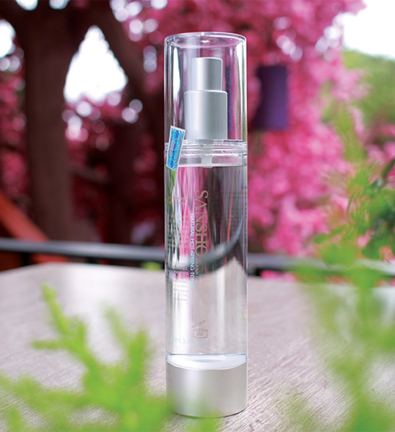 Nước hoa hồng Sansho Natural Hot Spring Toner 100ml