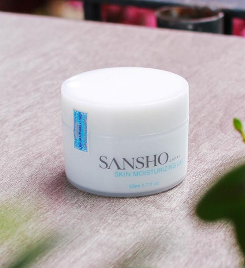 Kem dưỡng ẩm ban ngày Sansho Skin Moisturizing gel 50ml cho làn da căng mướt mịn màng như da em bé