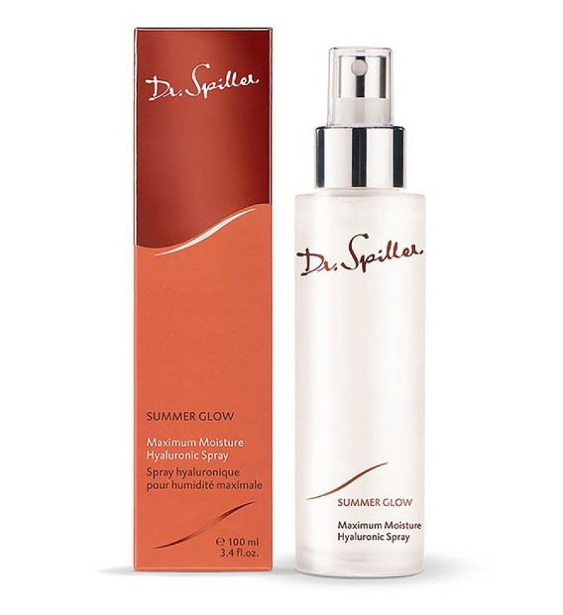 Xịt khoáng dưỡng ẩm tối đa Dr.Spiller SUMMER GLOW Maximum Moisture Hyaluronic Spray 100ml
