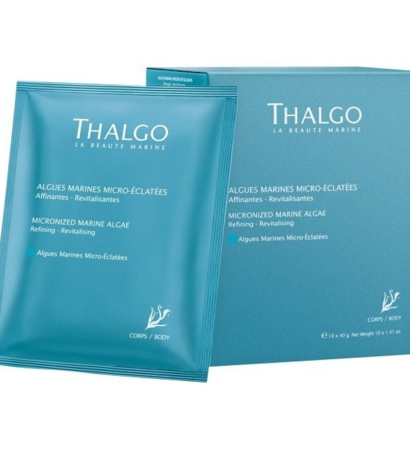 Mặt nạ tảo biển phục hồi và tinh khiết da Thalgo Micronized Marine Algae hộp 10 gói x 40g