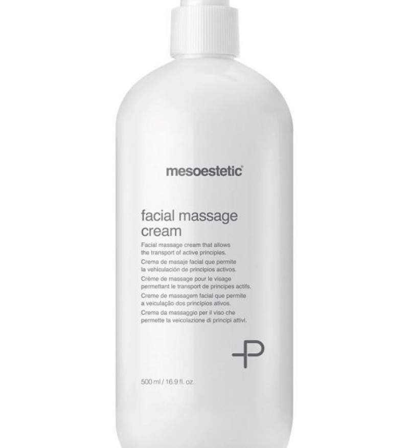 Kem massage dưỡng ẩm, trẻ hóa da chuyên nghiệp Mesoestetic Facial Massage Cream 500ml