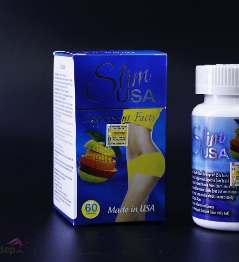 Viên uống giảm cân Slim USA 60 viên