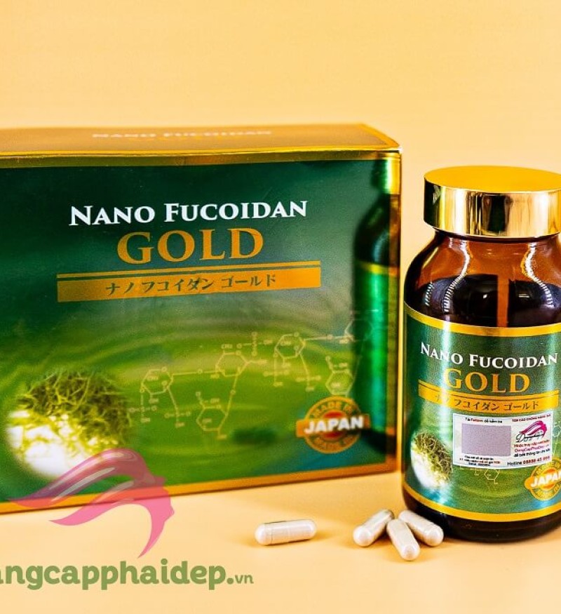 Viên Nang Phòng Ngừa Và Điều Trị Ung Thư Nano Fucoidan Gold Nổi Tiếng Số 1 Nhật Bản
