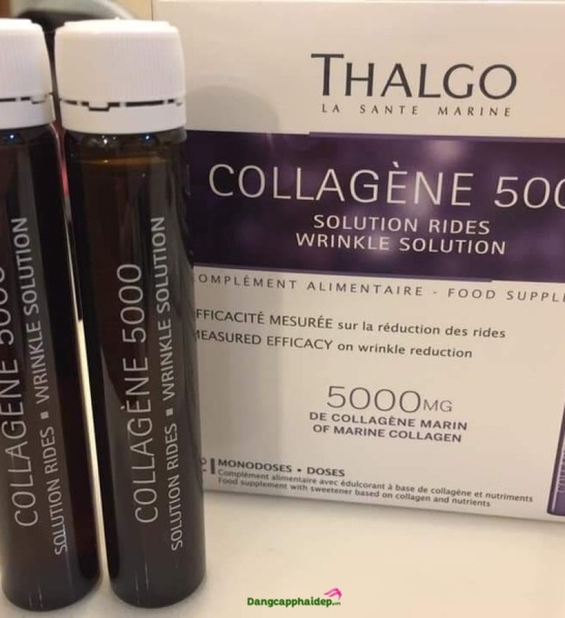 Nước uống tăng cường collagen chống lão hóa Thalgo Collagen 5000