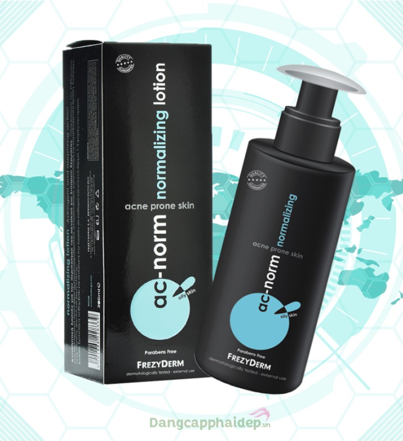 Frezyderm Ac-Norm Normalizing Lotion 200ml - Lotion chăm sóc da dầu, mụn
