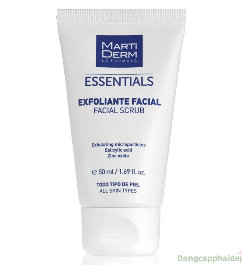 Kem tẩy tế bào chết dạng hạt MartiDerm Essentials Facial Scrub 50ml