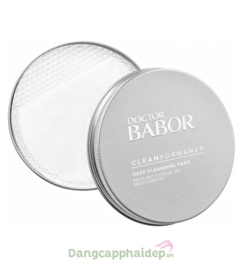 Miếng rửa mặt làm sạch sâu Babor Deep Cleansing Pads 20 miếng/hộp