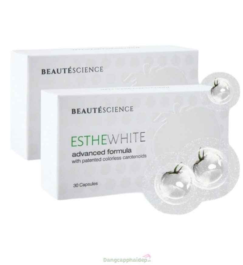 Viên uống trắng da Esthewhite chiết xuất cà chua trắng 30 viên