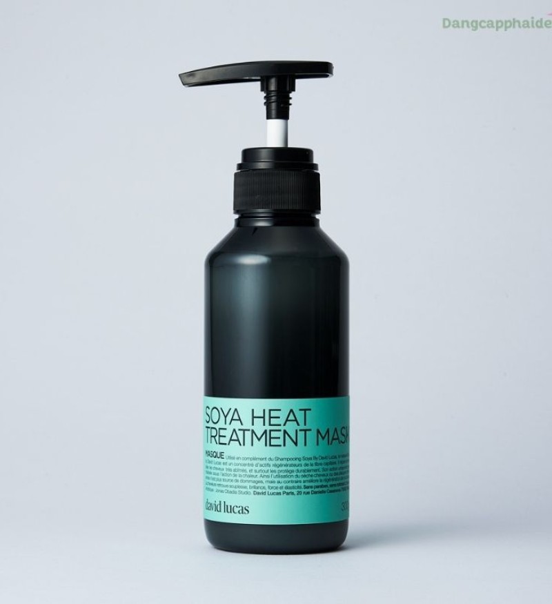 Mặt nạ phục hồi tóc hư tổn David Lucas Soya Heat Treatment Mask 300g