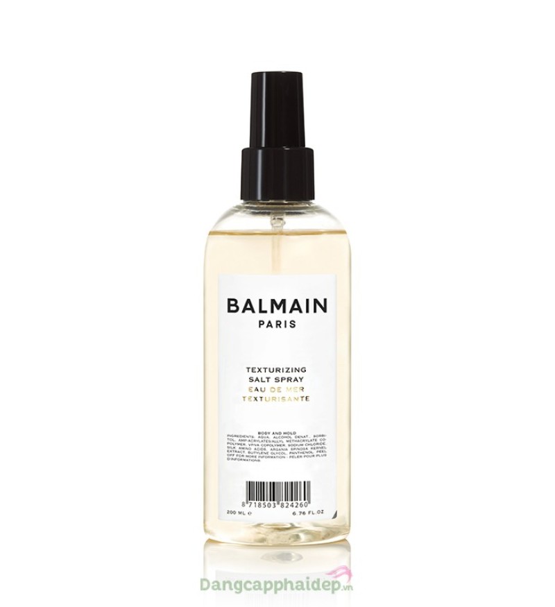 Xịt giữ nếp và chống ẩm tóc Balmain Hair Texturizing Salt Spray 200ml
