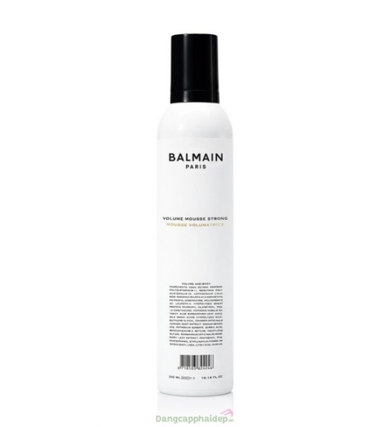 Mousse Tạo Kiểu Đa Năng Balmain Hair Volume Mousse Strong 300ml