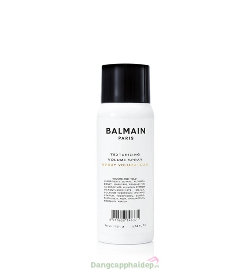 Balmain Hair Travel Texturizing Volume Spray 75ml - Xịt phồng và giữ nếp tóc