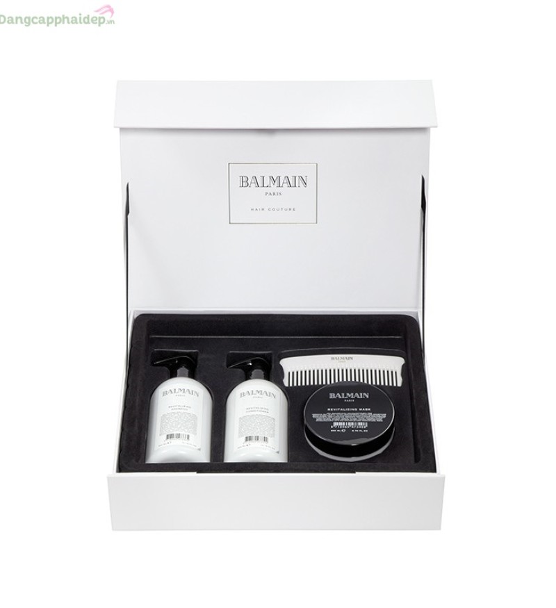 Balmain Hair Revitalizing Care Set – Bộ sản phẩm phục hồi tóc cao cấp