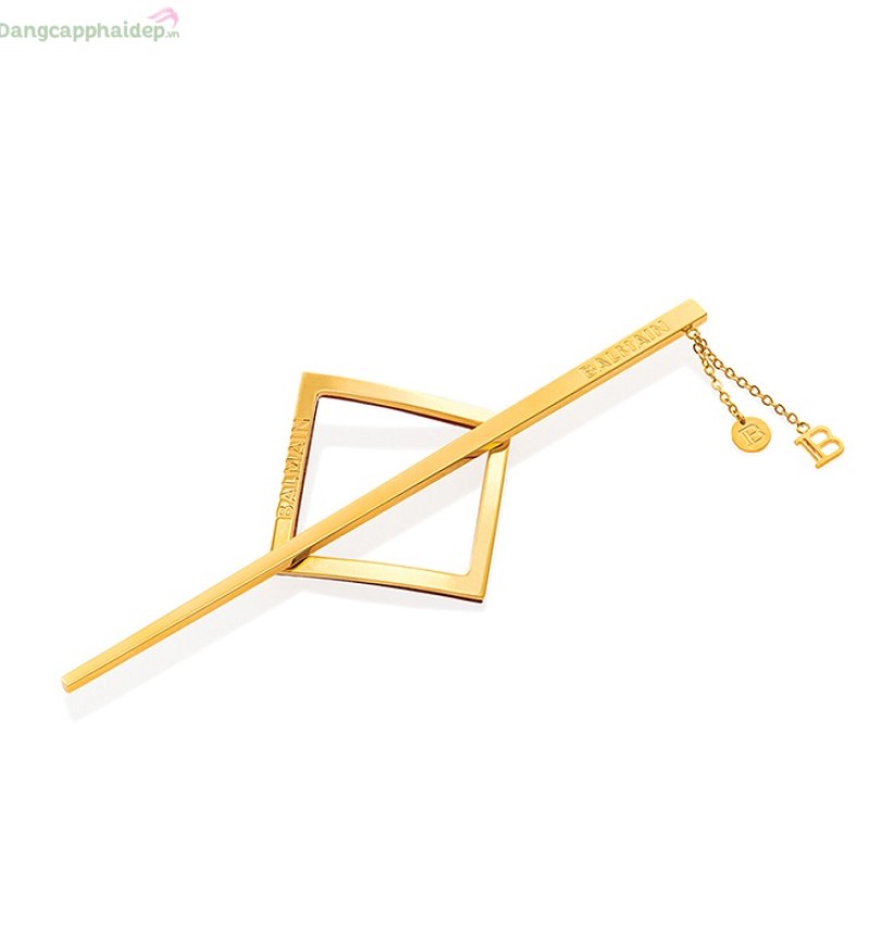 Balmain Hair Luxury Gold Barrette & Pin – Trang sức vàng cho mái tóc phiên bản giới hạn