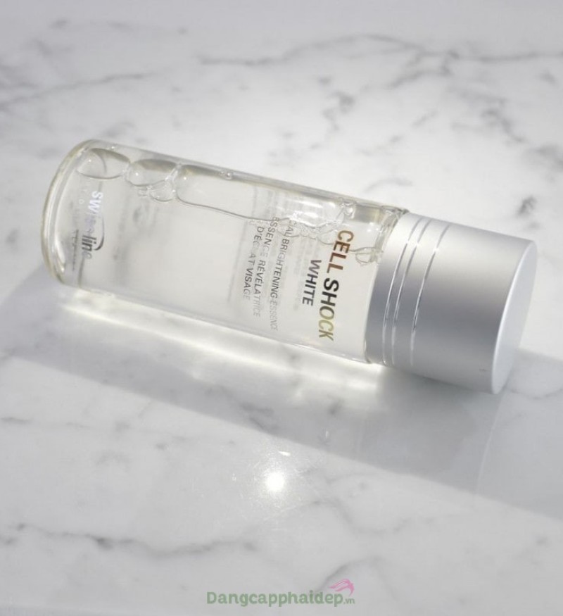 Tinh chất Swissline Cell Shock White Facial Brightening Essence dưỡng sáng da 500ml - MS 1810C