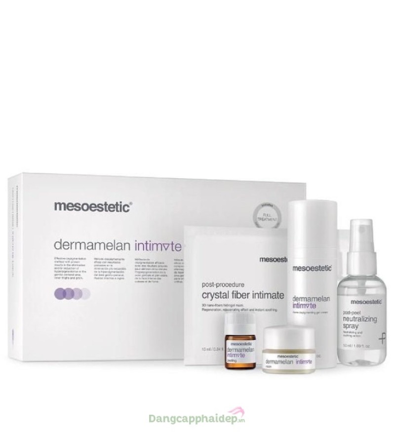 Bộ Mesoestetic Dermamelan Intimate Depigmentation Method giảm sắc tố vùng kín