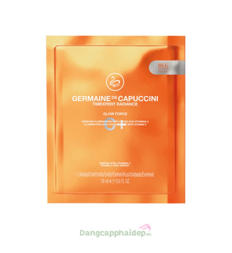 Mặt Nạ Trắng Da Vitamin C Cô Đặc Timexpert C+ Radiance Glow Force Germaine De Capuccini