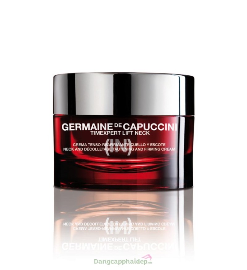 Kem nâng cơ săn chắc vùng cổ Germaine De Capuccini Timexpert Lift Neck And Decolletage Tautening And Firming Cream 50ml