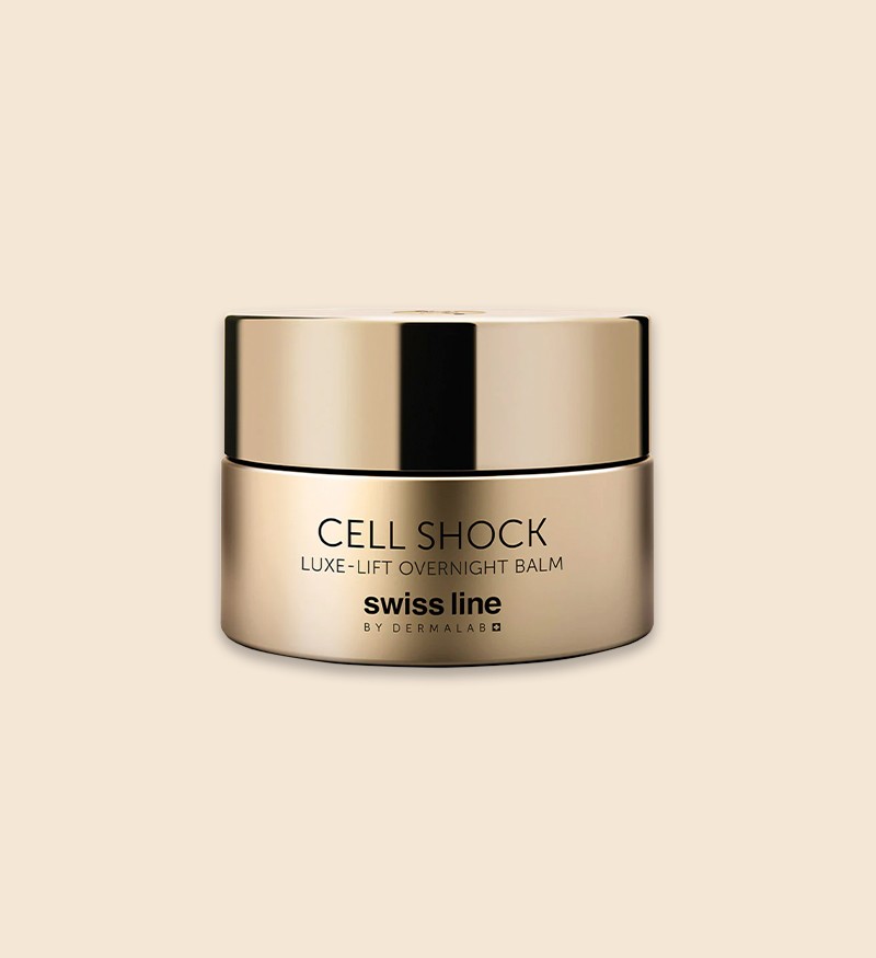Swissline Cell Shock Luxe-Lift Overnight Balm 50ml – Kem Nâng Cơ, Chống Lão Hóa Ban Đêm Cho Da Thường, Da Khô, Rất Khô - MS 1193