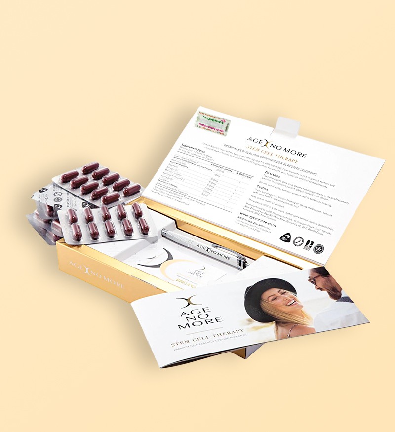 Viên uống tế bào gốc nhau thai hươu Age No More Stem Cell Therapy Cervine 20.000mg