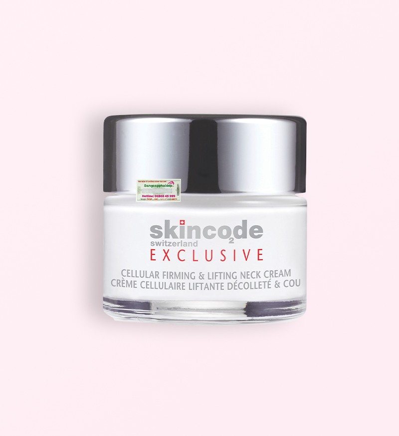 Kem dưỡng giảm nhăn, nâng cơ vùng cổ Skincode Cellular Firming & Lifting Neck Cream 50ml - MS 5025