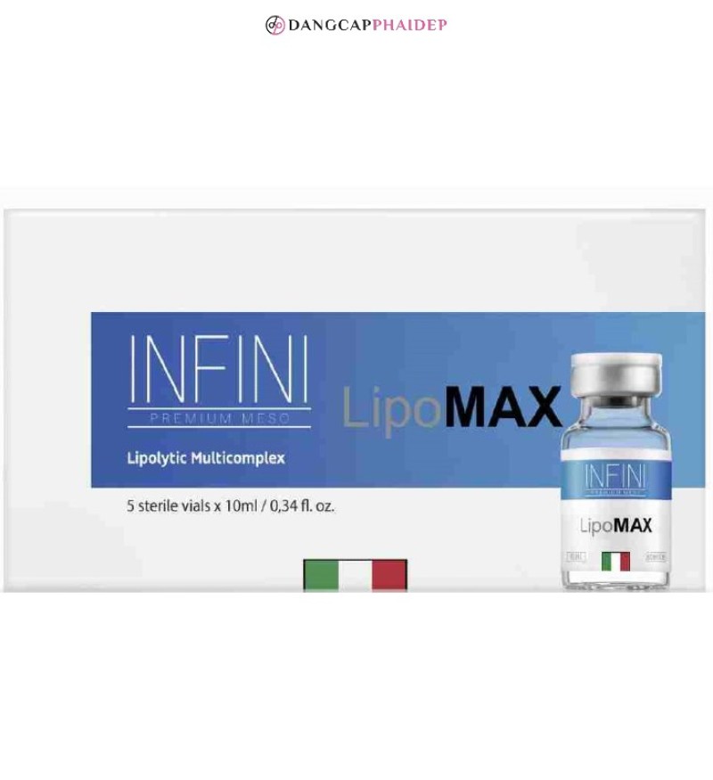 Tinh chất tan mỡ giảm béo cho vóc dáng thon gọn Infini Premium LipoMax 5 ống x 10ml