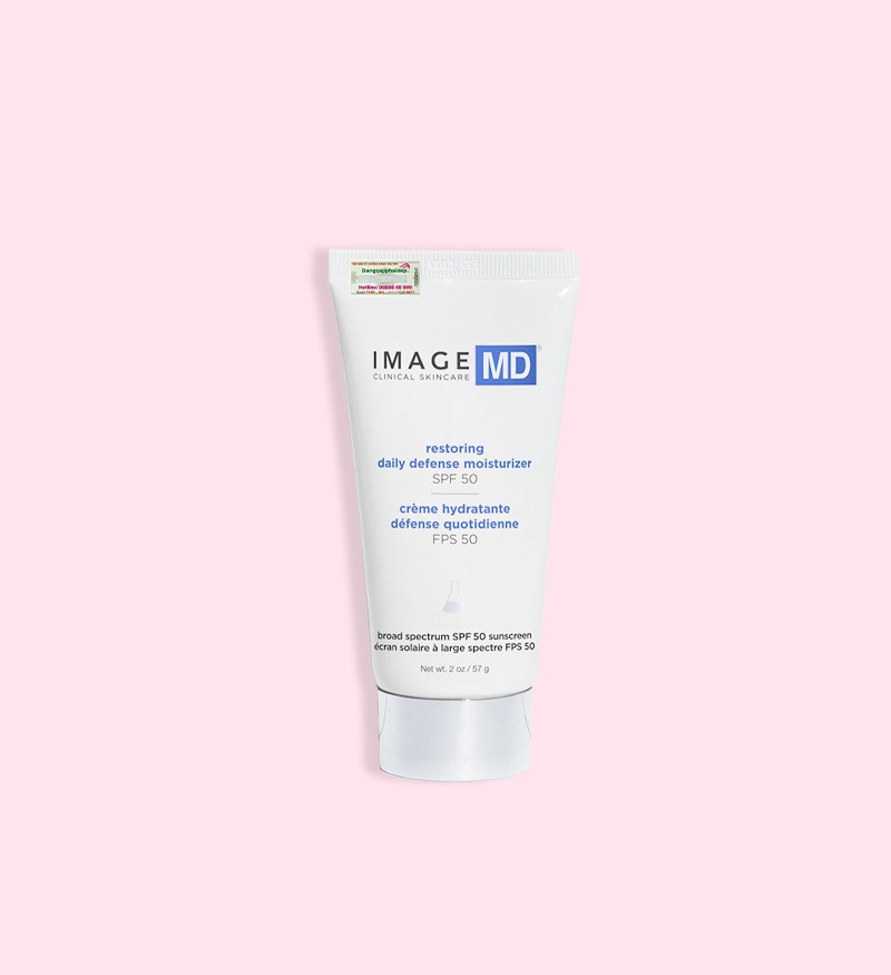 Image MD Restoring Daily Defense Moisturizer SPF 50+ - Kem Chống Nắng, Ngừa Lão Hóa Da Của Mỹ
