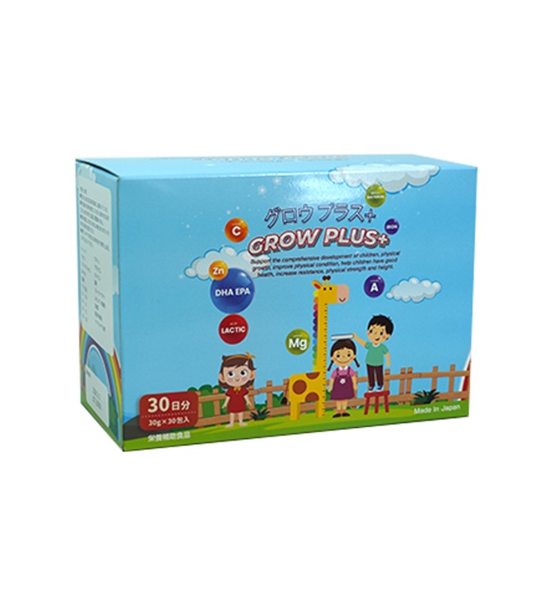 Siro Grow Plus+ tăng trưởng chiều cao và phát triển toàn diện cho trẻ 30 gói x 30g