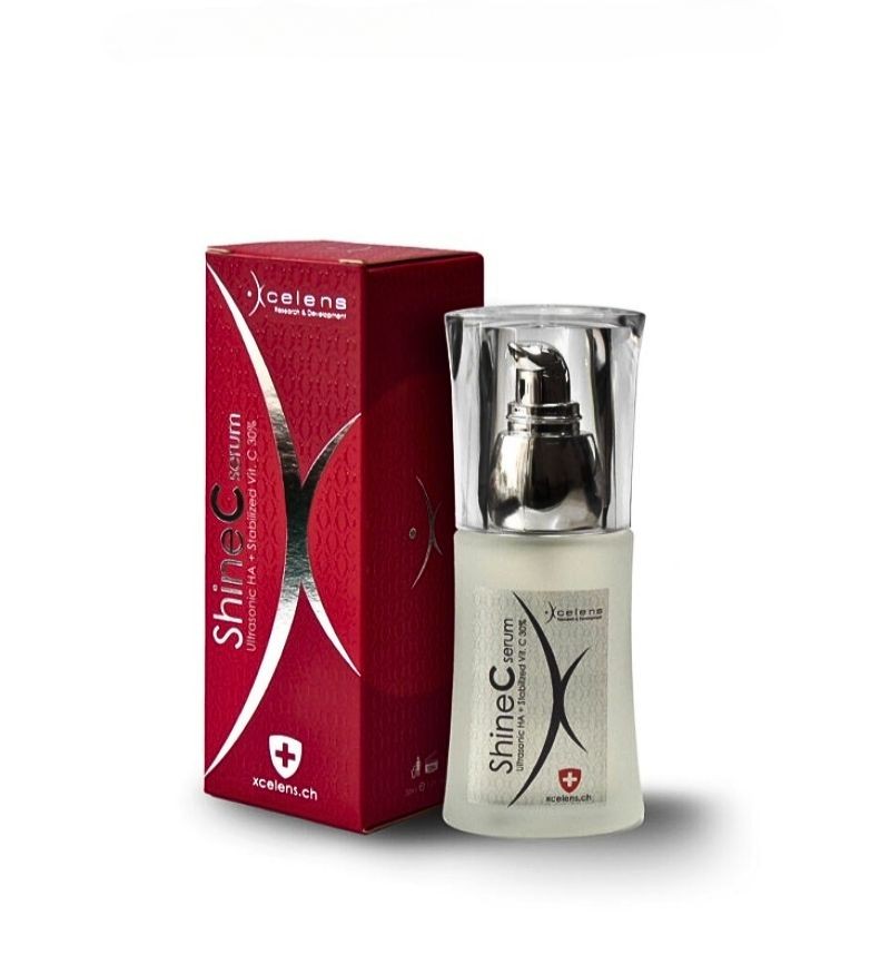 Tinh chất Xcelens Shine C Serum dưỡng sáng da làm mờ thâm