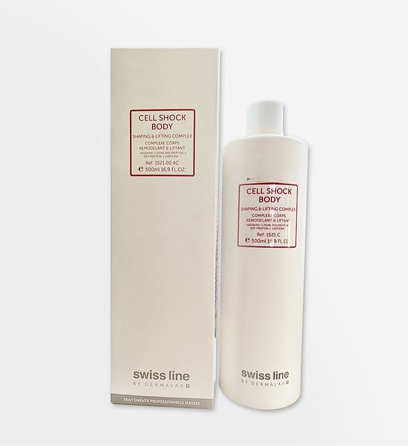 Kem dưỡng thể Swissline Cell Shock Body Shaping & Lifting Complex 500ml - MS 1521C