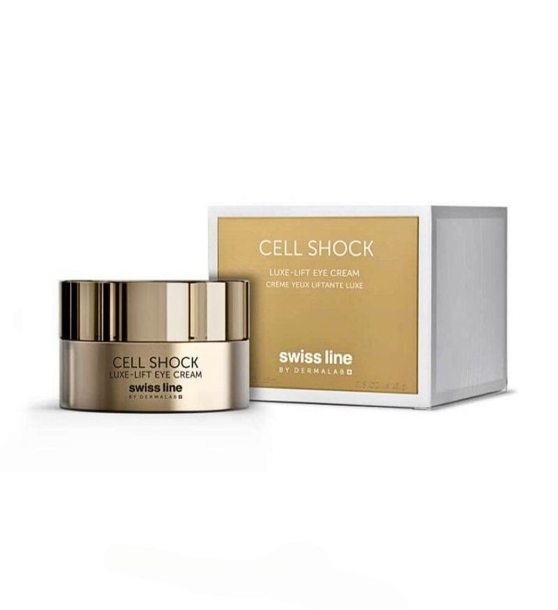 Kem nâng cơ vùng mắt Swissline Cell Shock Luxe Lift Eye Cream 75ml trẻ hoá và tái sinh da - MS 1206C