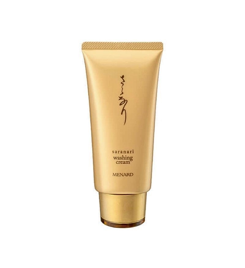 Kem rửa mặt Menard Saranari Washing Cream làm sạch sâu và tái tạo da 130g