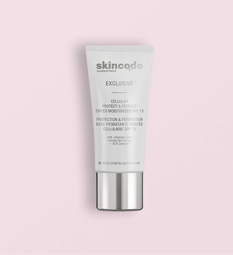 Kem dưỡng có màu Skincode Cellular Protect & Perfect Tinted Moisturizer SPF 15 bảo vệ và cấp ẩm da - MS 5031